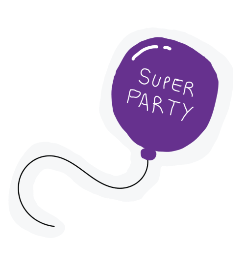 Super Party Balloon Icon - SuperPark Australia