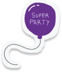 Super Party Balloon Icon