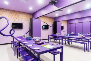 Superpark birthday party private room 8 to 80 guests