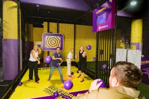 superpark corporate events team building activities superball dodge ball