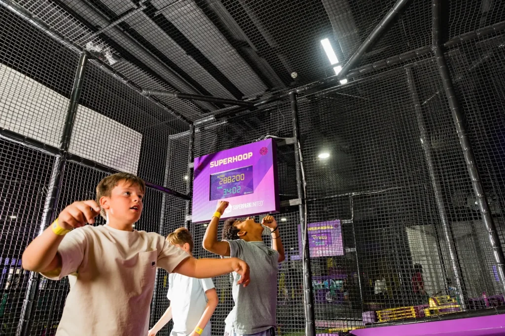 superpark superhoop fun basketball games for kids melbourne