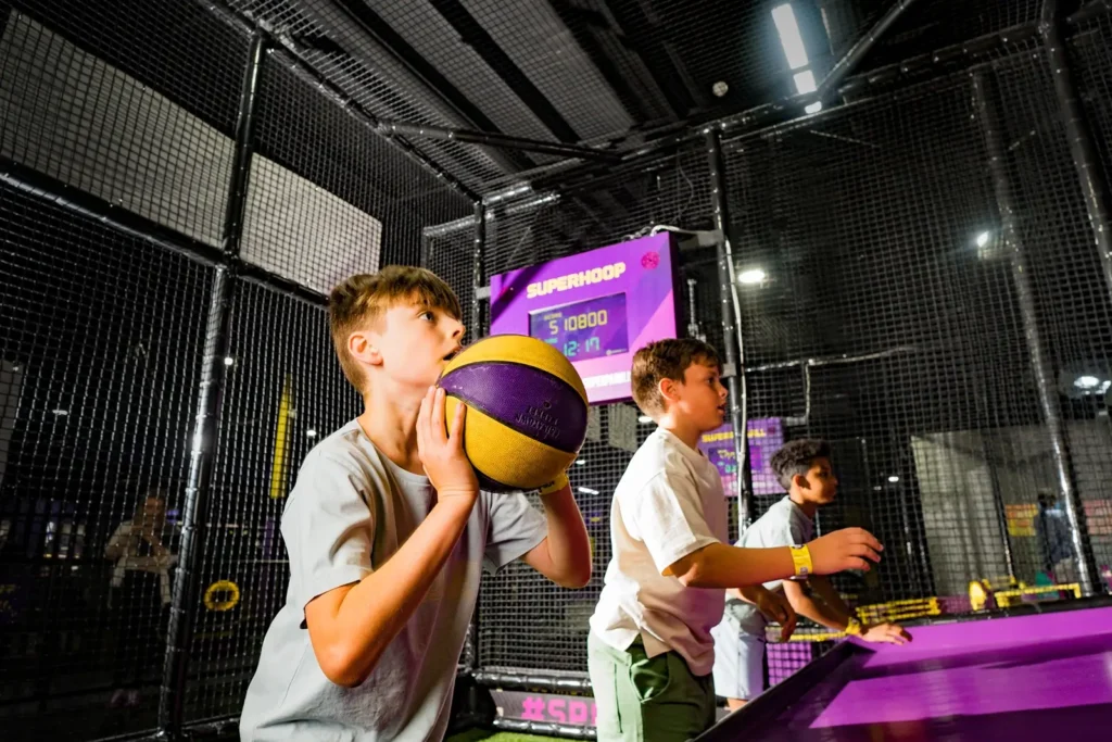 superpark superhoop kids basketball melbourne