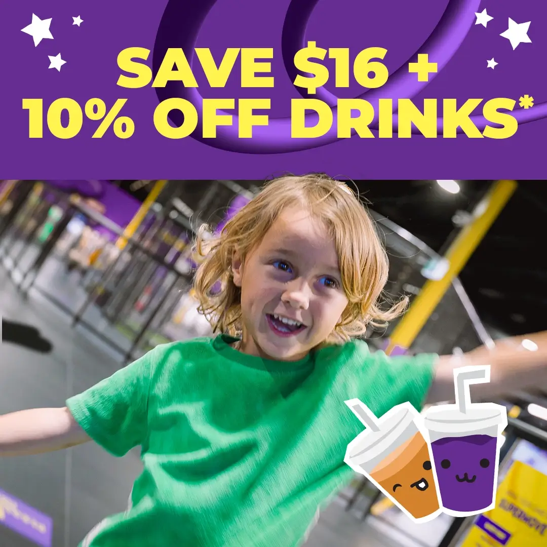 Save $16 + 10% Off Drinks