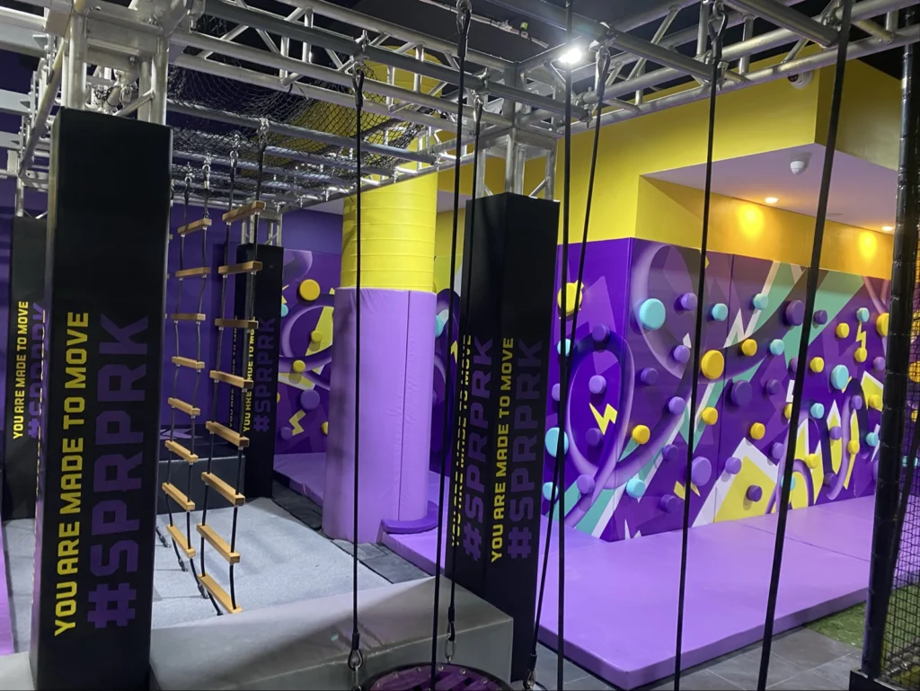 SuperPark SuperClimb Indoor Bouldering Wall