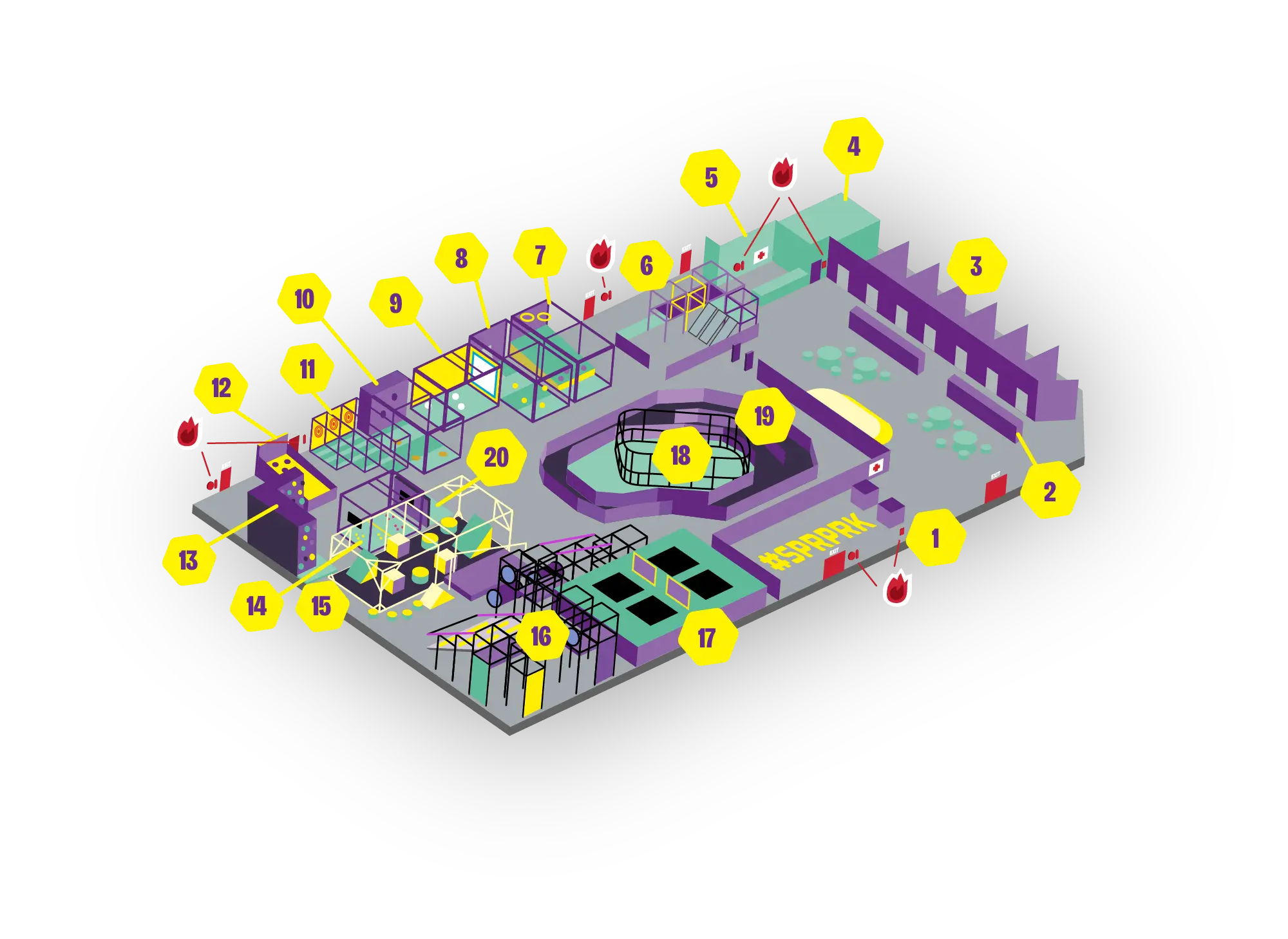 Superpark Activity Map