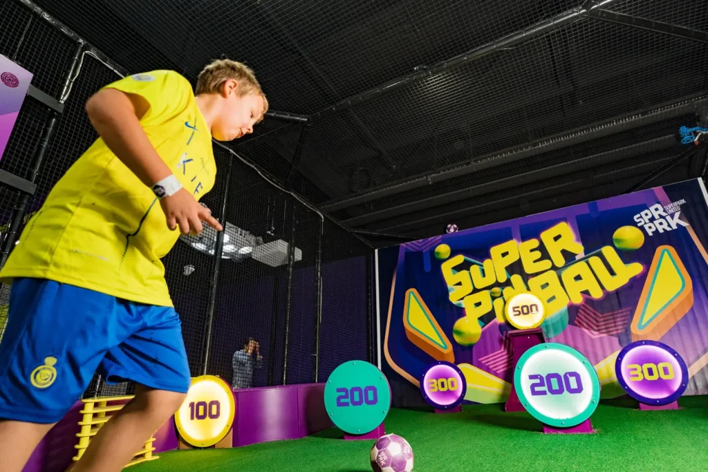 Superpark pinball game for kids superpinball