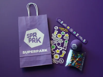 Superpark party supplies