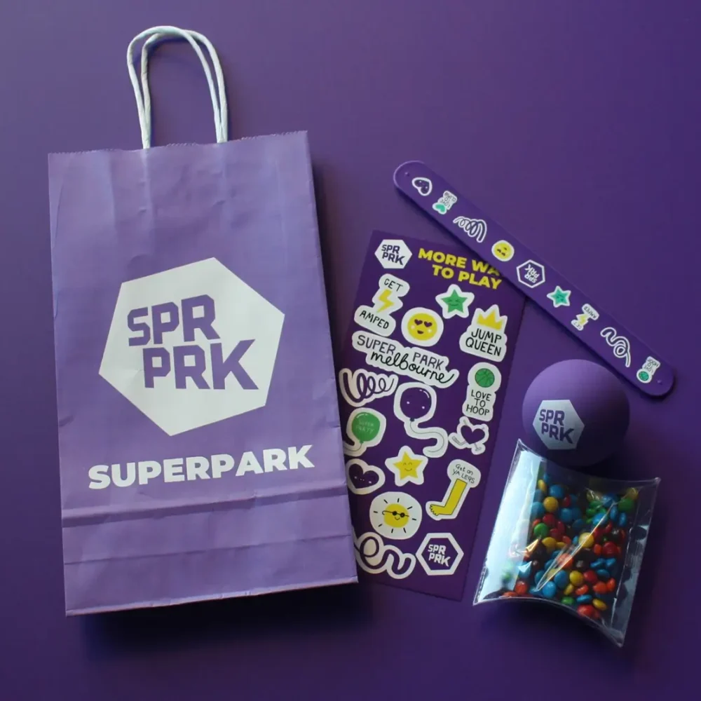 Superpark party supplies