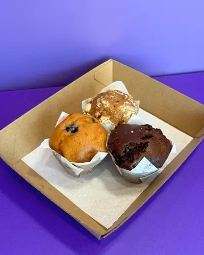 Superbites café Fun Sized Muffins