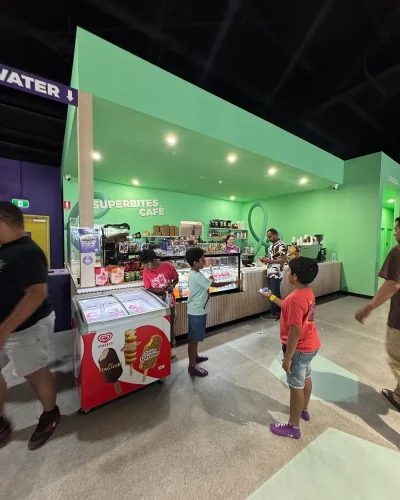 Superbites kids cafe lunch ice-cream treats