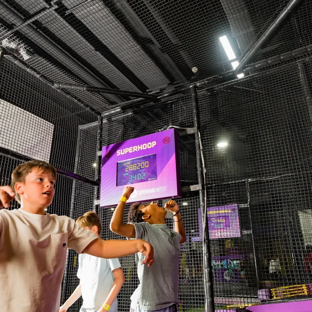 superpark superhoop fun basketball games for kids melbourne